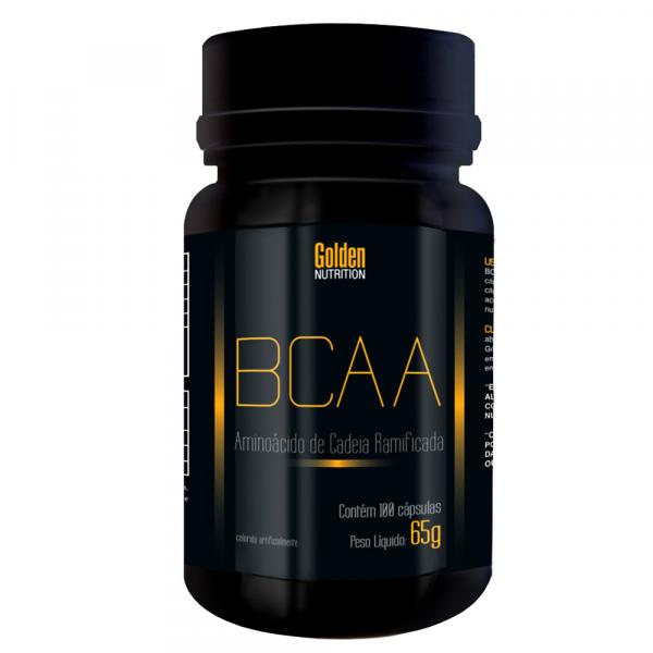 BCAA Golden Nutrition Intlab - Aminoácido de Cadeia Ramificada