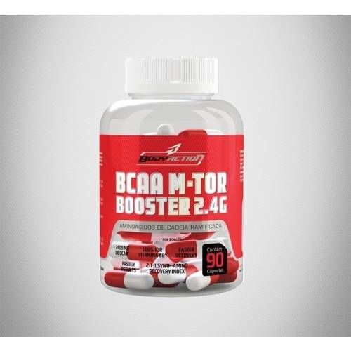 Bcaa M-Tor Booster (90 Cápsulas) - Bodyaction