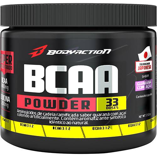 Bcaa Muscle Builder Powder 100g Guaraná/Açaí