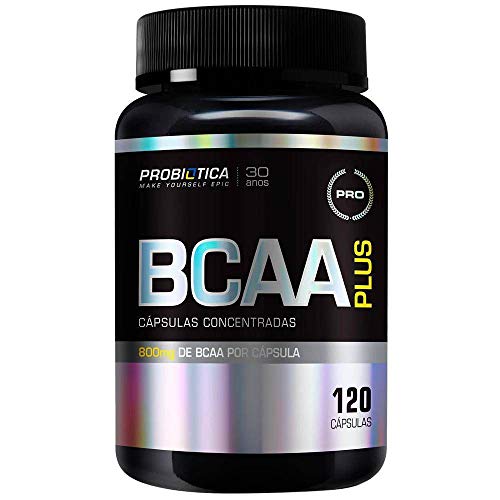 BCAA Plus - 120 Cápsulas - Probiótica, Probiótica