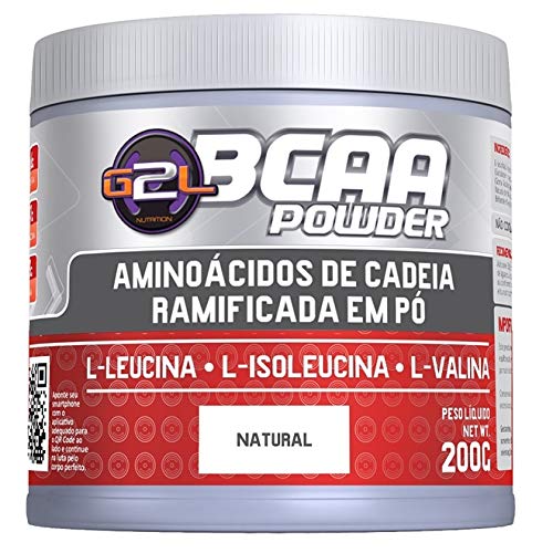 Bcaa Powder 200gr - G2L Nutrition - Natural