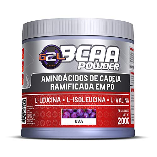 Bcaa Powder 200gr - G2L Nutrition - Uva