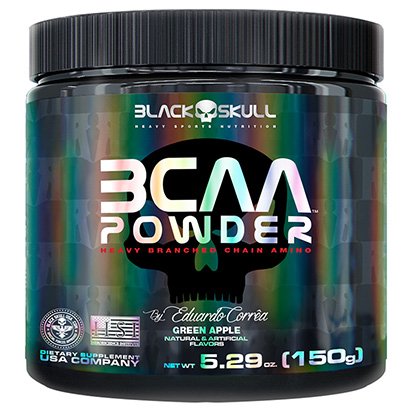 BCAA Powder 150 G By Eduardo Corrêa - Black Skull