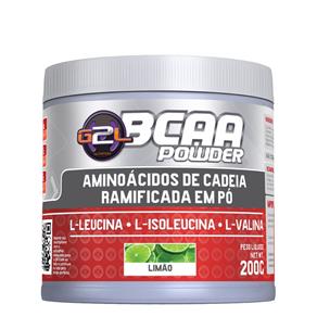 Bcaa Powder - G2L Nutrition - LIMÃO - 200 G