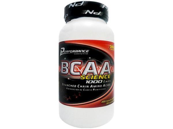 BCAA Science 1000 200 Cápsulas - Performance Nutrition