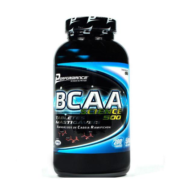 Bcaa Science 500 Mastigável 200 Tabletes Coco Performance Nutrition - Performance Nutrition