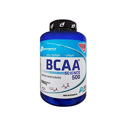 BCAA Science 500mg Mastigável 200 Tabs - Performance Nutrition