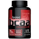 Bcaa + Vitamina B6 - 120 Cápsulas - Basic Nutrition