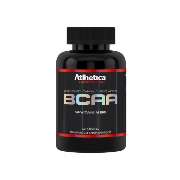 Bcaa W/vitamin B6 240 Cápsulas - Atlhetica