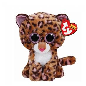 Beanie Boo`s Coleção Pelúcia Boos Ty Patches Leopard