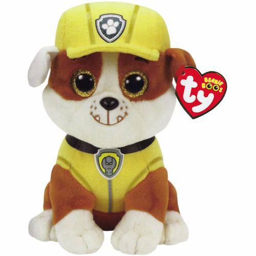 Beanie Boos Médio - Patrulha Canina - Rubble