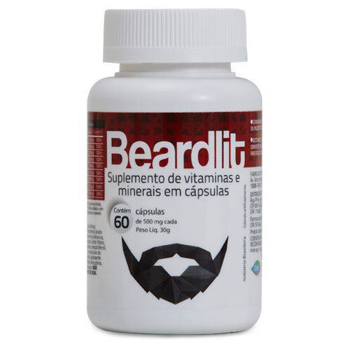 Tudo sobre 'BEARDLIT 60 Cápsulas Gelatinosas para Crescimento Barba'