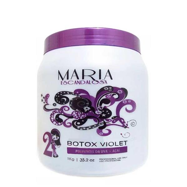 Beautox Violet Maria Escandalosa Creme Alisante Matizador 1Kg