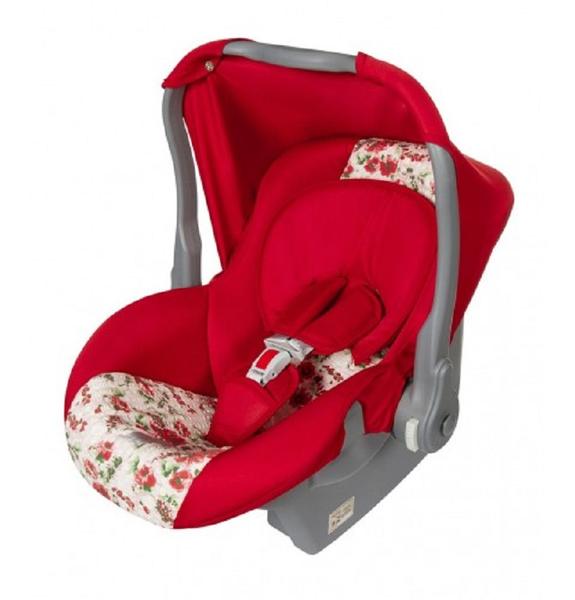 Bebê Conforto Nino Tutti Baby Vermelho Floral