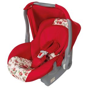 Bebê Conforto Tutti Baby Nino - 0 a 13kg - Vermelho/Floral