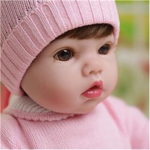 Bebê Reborn 50 Cm | Silicone | Realista | Baby Fashion