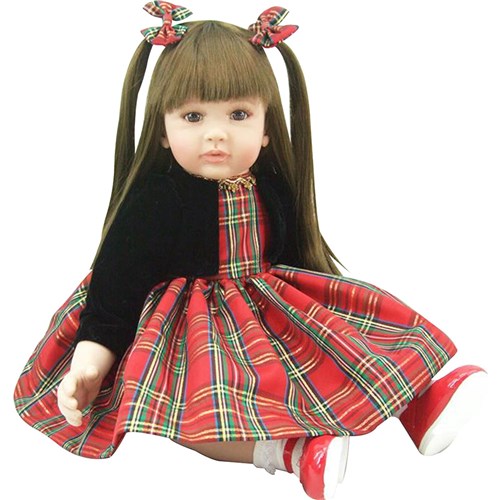 Bebe Reborn Laura Doll Red Chess