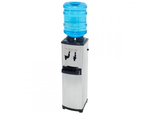 Bebedouro de Coluna Refrigerado por Compressor - Inox - Libell Master CGA