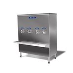 Bebedouro Industrial Inox 200 Litros 04 Torneiras Refrigerado Maxgel para Escola Academia Igreja