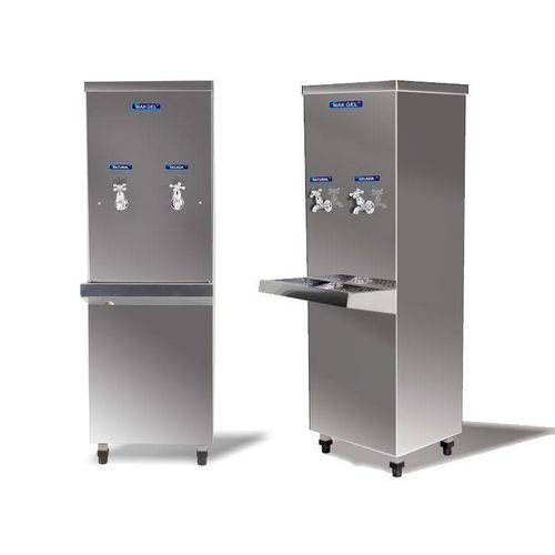 Bebedouro Industrial Inox 25 Litros 2 Torneiras Refrigerado Maxgel MG25