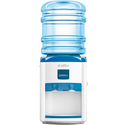 Bebedouro Latina Acqua Ice com Compressor Branco e Azul