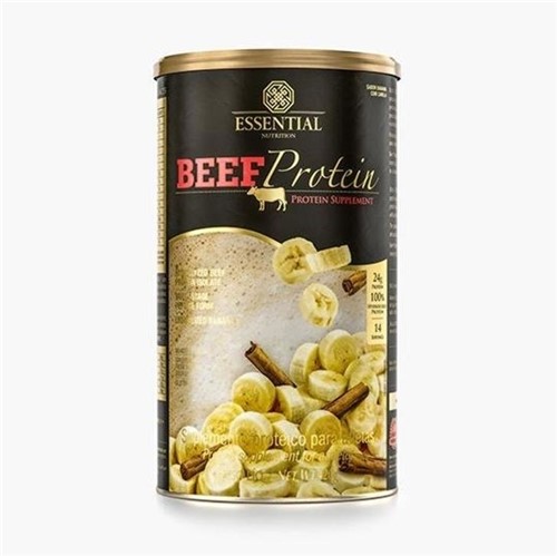 Beef Protein 420G Banana C/ Canela - Essential Nutrition