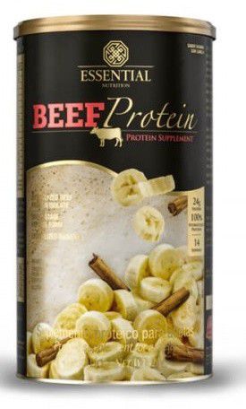 Beef Protein 420G Banana com Canela - Essential Nutrition