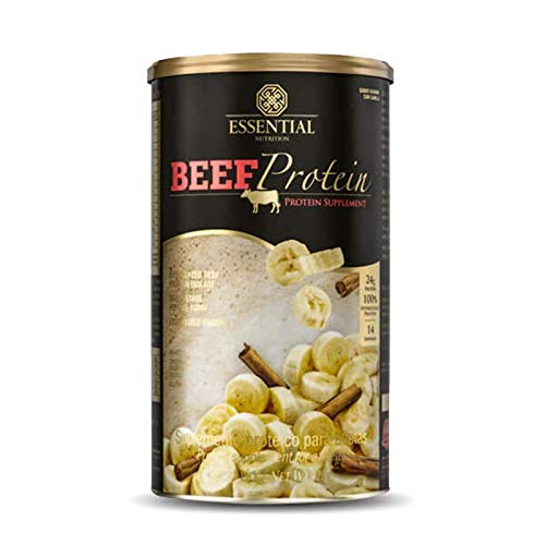 Beef Protein (480g) Essential Nutrition -Banana com Canela