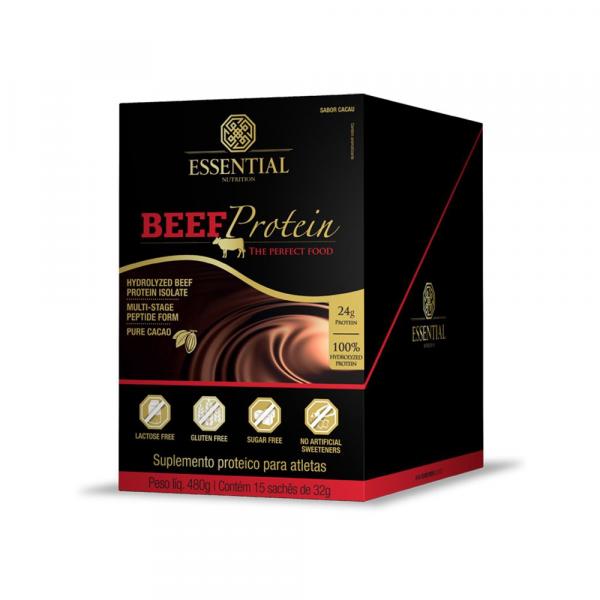 Beef Protein (Caixa C/15 Saches) - Essential Nutrition