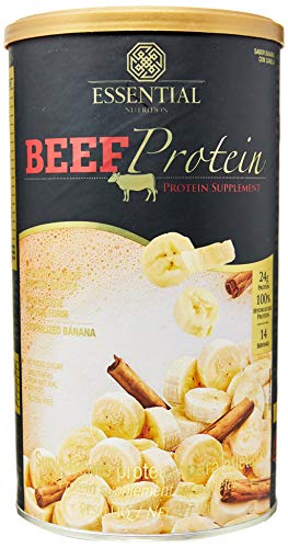 Beef Protein, Essential Nutrition, Banana com Canela, 420 G