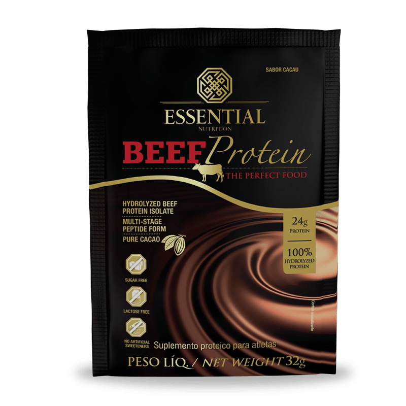 Beef Protein Sachê 32g - Essential Nutrition - PE803187-1