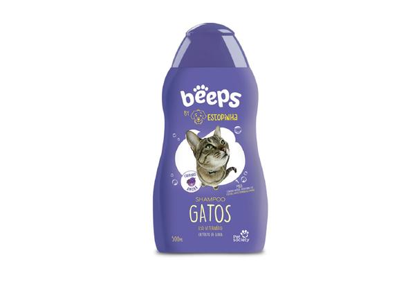 Beeps Estopinha 500 Ml Shampoo Gatos - Pet Society