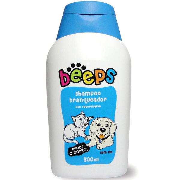 Beeps Shampoo Branqueador 500mL - Pet Society