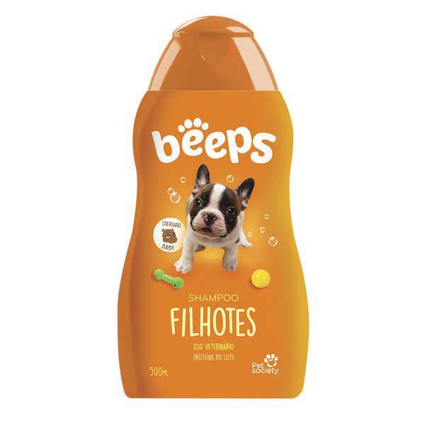 Beeps Shampoo Filhotes 500ml - Pet Society