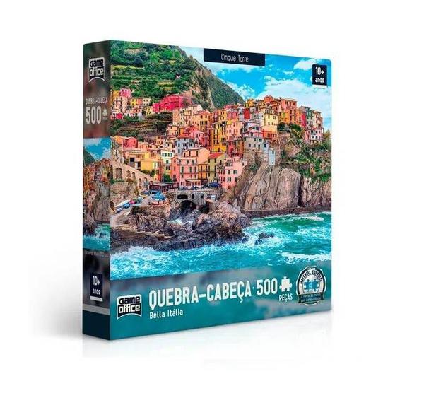 Bella Itália Cinque Terre Quebra Cabeça 500 Peças - Toyster 2514