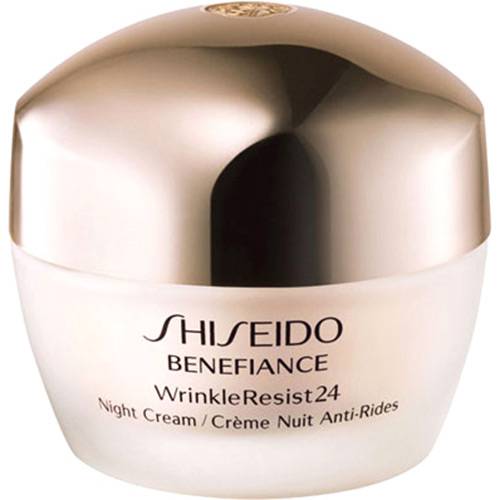 Tudo sobre 'Benefiance Wrinkleresist 24 Night Cream Anti-rugas Shiseido 50ml'