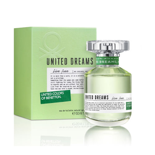 Benetton Perfume Feminino United Dreams Live Free Eau de Toilette