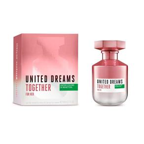 Benetton United Dream Together Her Feminino Eau de Toilette 80Ml