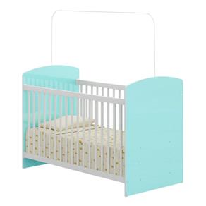 Berço 0515 Brilho Brilho Multimóveis - Azul Bebê
