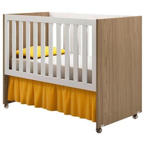 Berço Americano Mini Cama Esmeralda - Canaã - Branco