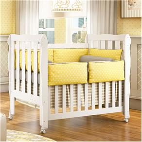 Berço Mini-cama Lila 100% MDF - Carolina Baby Branco