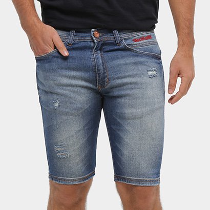 Bermuda Ecko Jeans Slim Masculina