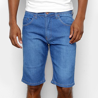 Bermuda Jeans HD Slim Confort Masculina