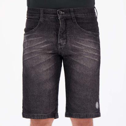 Bermuda Jeans HD Slim Texture Masculina