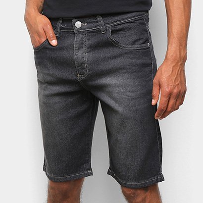 Bermuda Jeans Polo Wear Básica Masculina