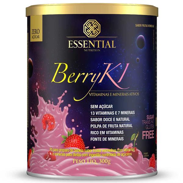 BerryKi Frutas Vermelhas 300g Essential Nutrition