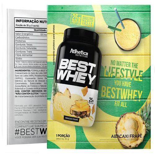 Best Whey - 1 Sachê de 35g - Abacaxi Frapê - Atlhetica Nutrition