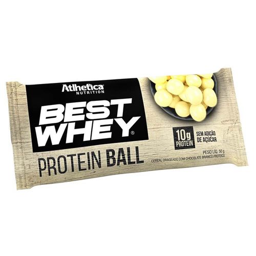 Best Whey Balls Chocolate Branco - 50g -atlhetica Nutrition