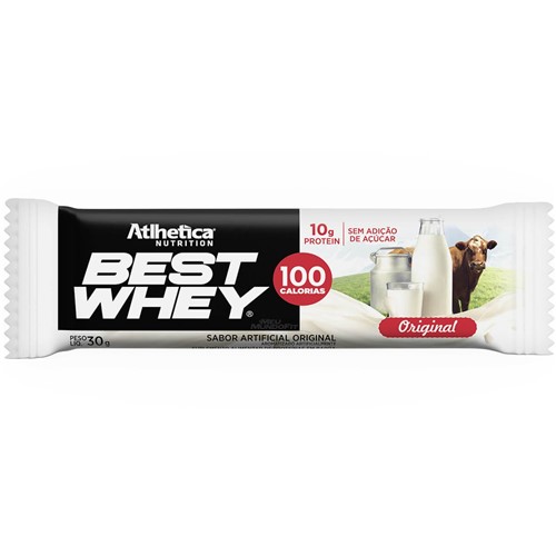 Best Whey Bar (unidade-33g) Atlhetica Nutrition