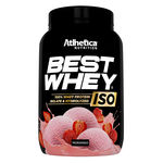 Best Whey Iso - 900g - Morango - Atlhetica Nutrition